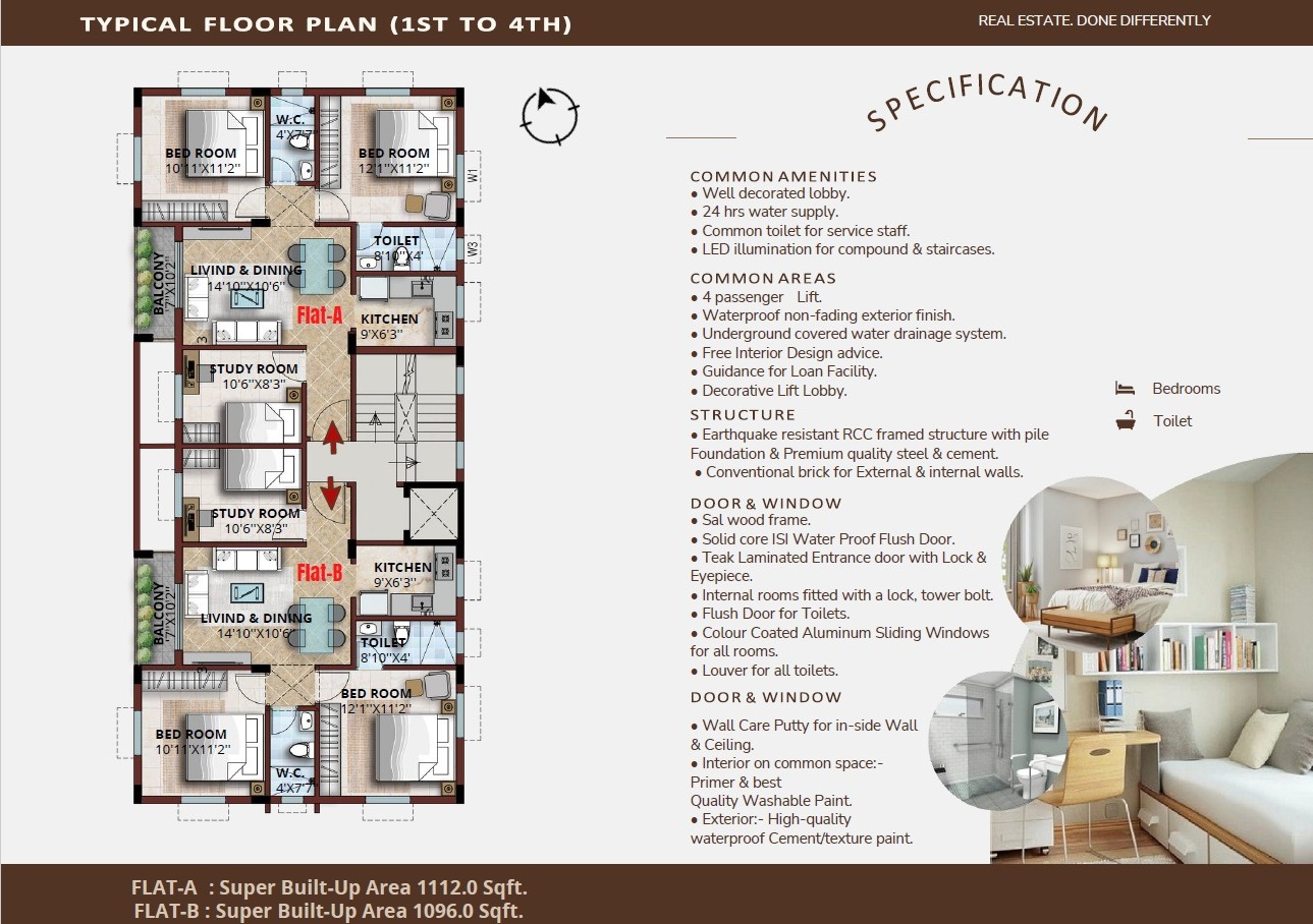Residential apartment building